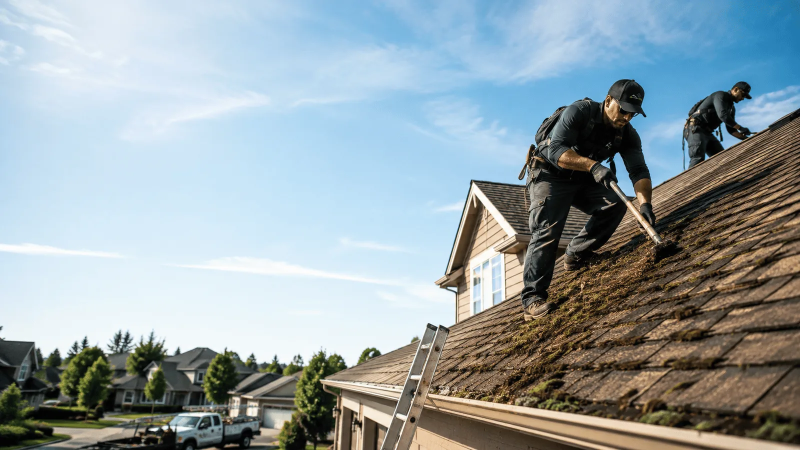 Roof Moss Removal in Cairo, WV near me